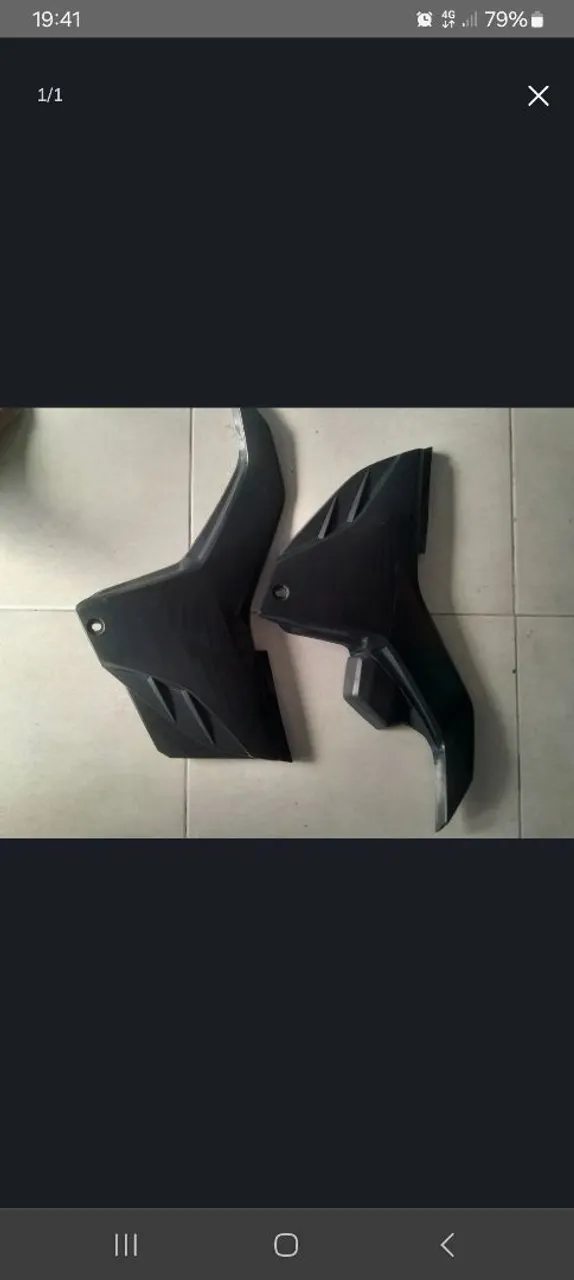 Carenagem Lateral Moto - Par fan 160