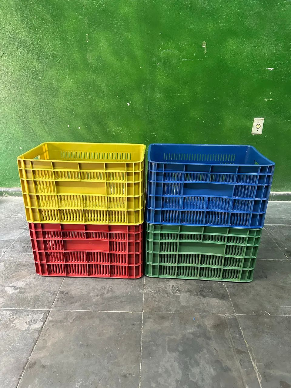 Caixa plástica colheita  - Foto 4