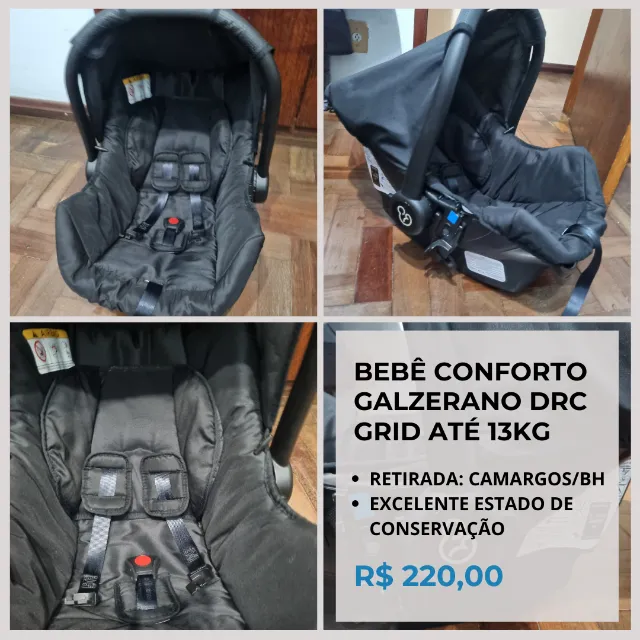 Bebê Conforto Galzerano - Preto (0 a 13kg)