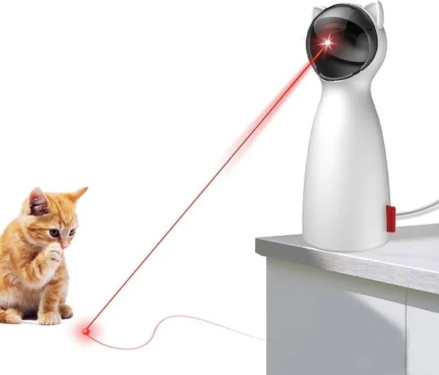 laser cat brinquedo pet gatos ps260 123 util - Foto 3