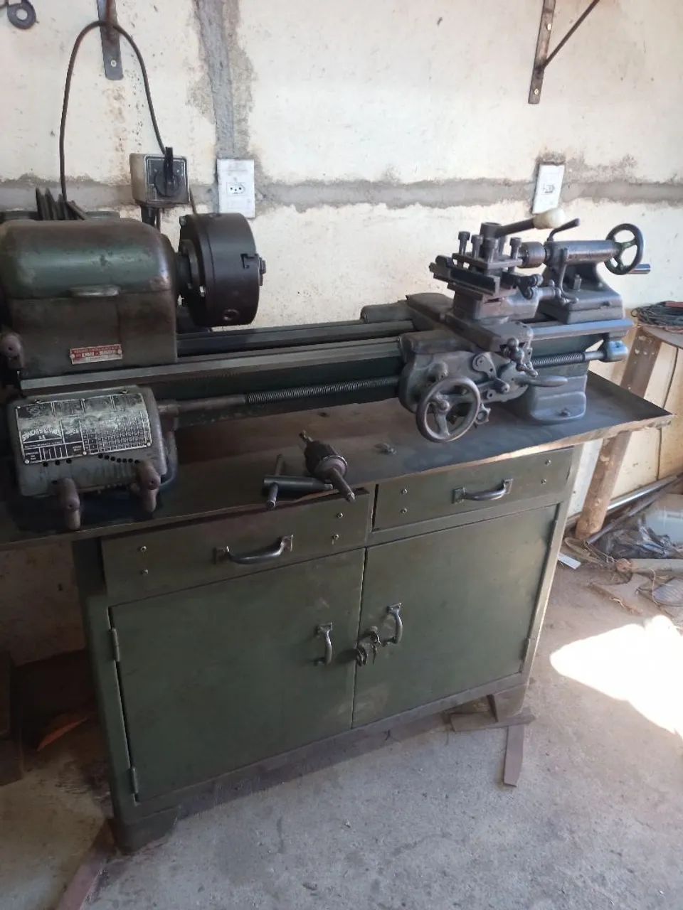 Torno mecânico Sanches Blaine 