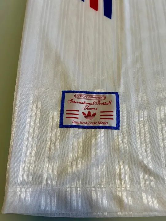 camisa frança seleção francesa adidas 1996 - Foto 2