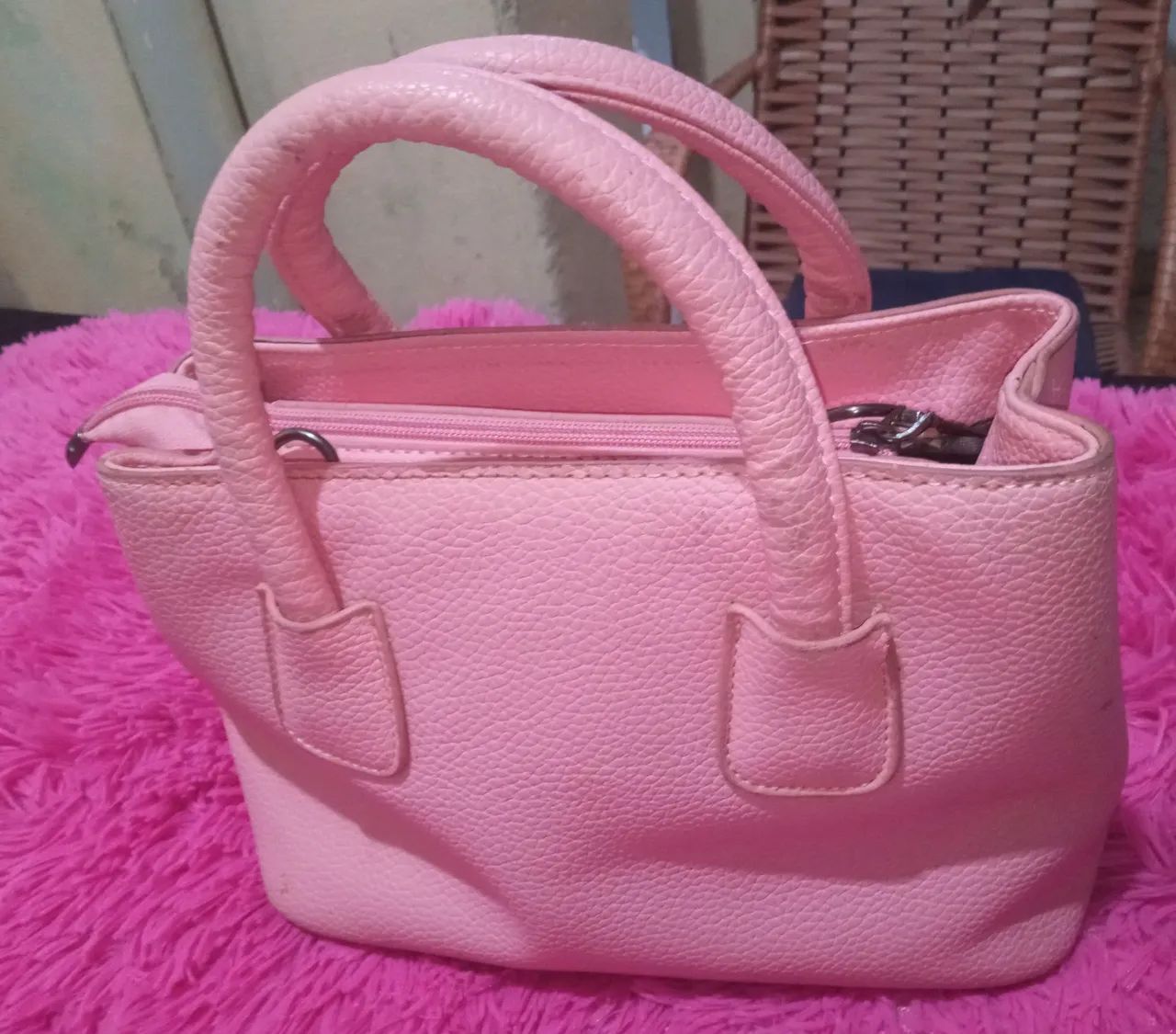 Bolsa  Rosa  Feminino  - Foto 3