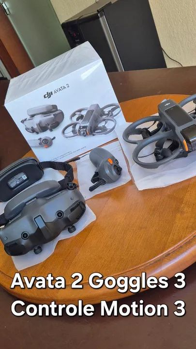 Drone DJI Avata 2 Fly More, Novo, Goggles 3 Motion 3 - Foto 2