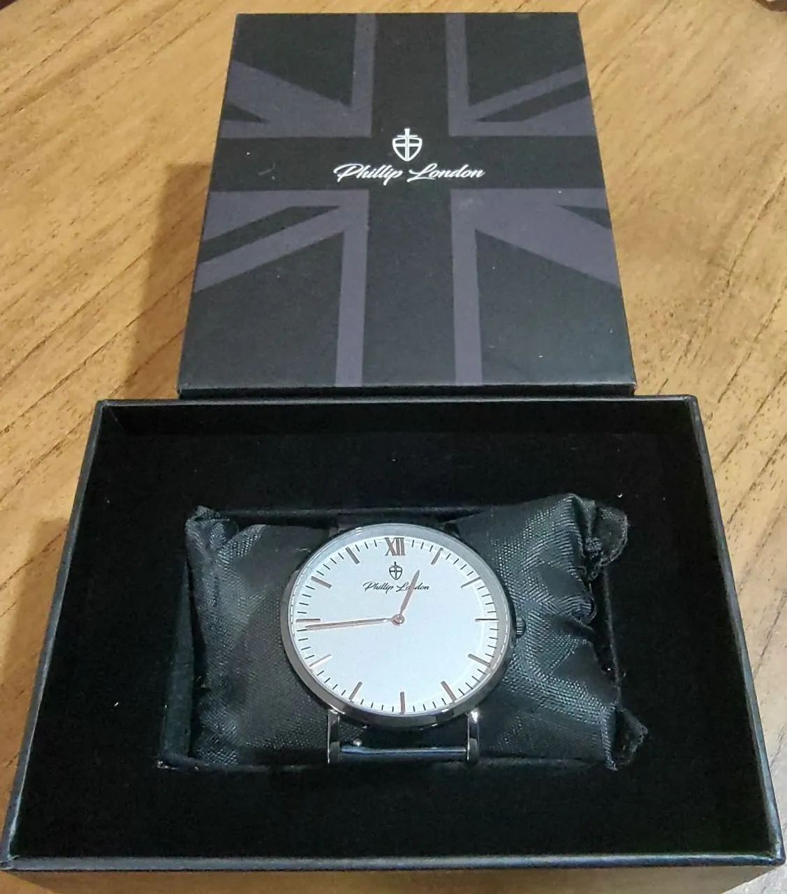 Relógio Masculino Greenwich Mesh White Black 40 mm