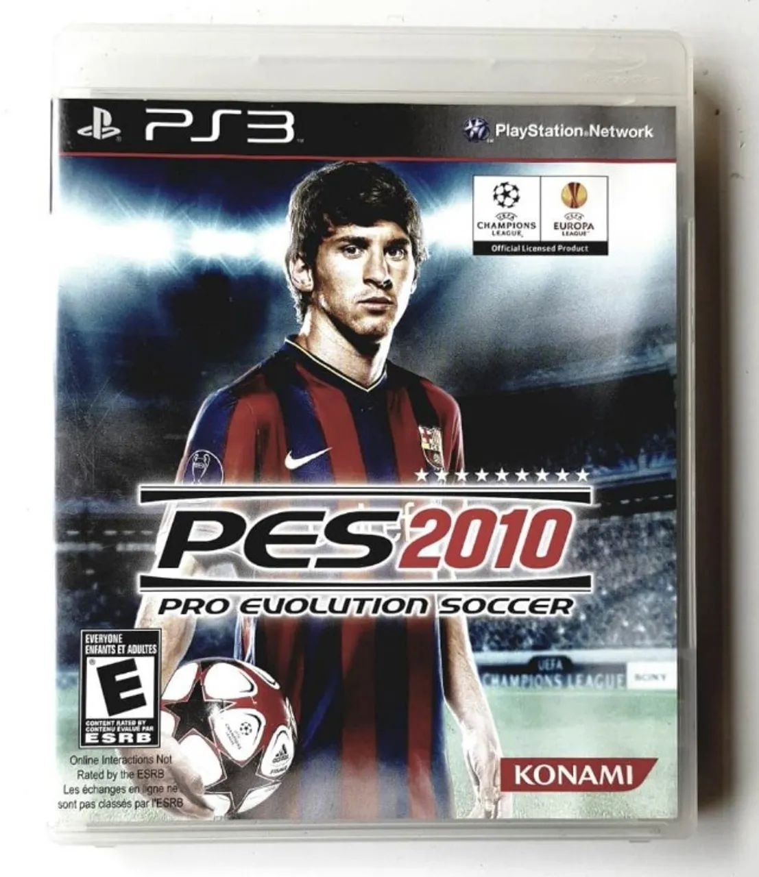 Jogo Original PS3 - PES 2010 (Pro Evolution Soccer) - Mídia Física - Usado - Funcionando 