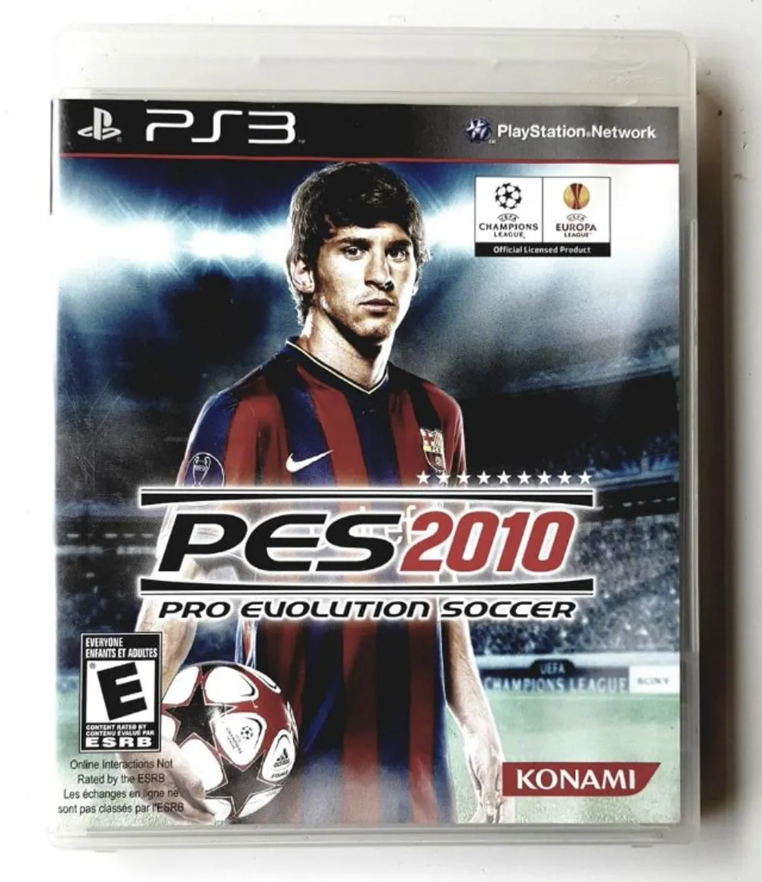 Jogo Original PS3 - PES 2010 (Pro Evolution Soccer) - Mídia Física - Usado - Funcionando