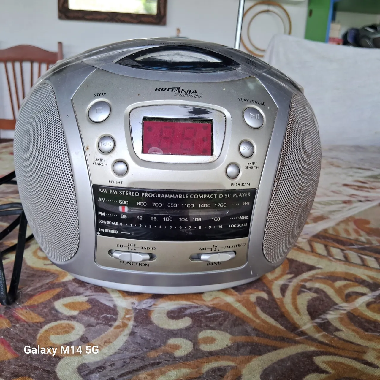Som Britania Sound CD Player AM/FM - Usado
