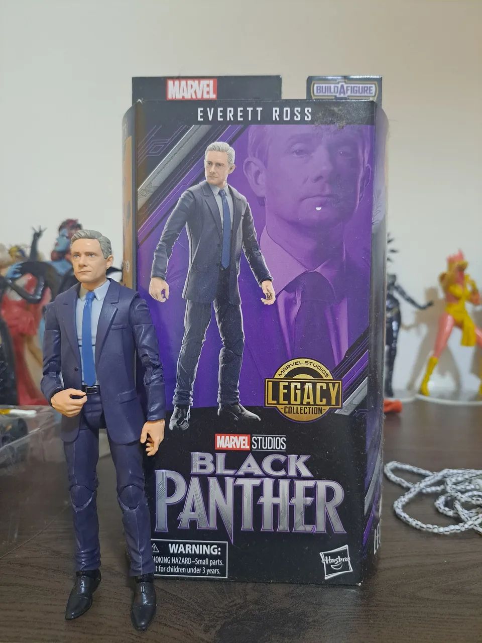 Boneco Everett Ross Black Panther Legacy