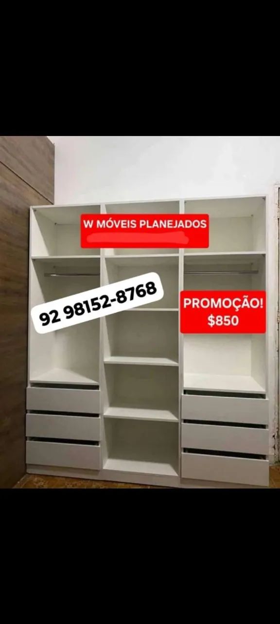 Closet 100% MDF 
