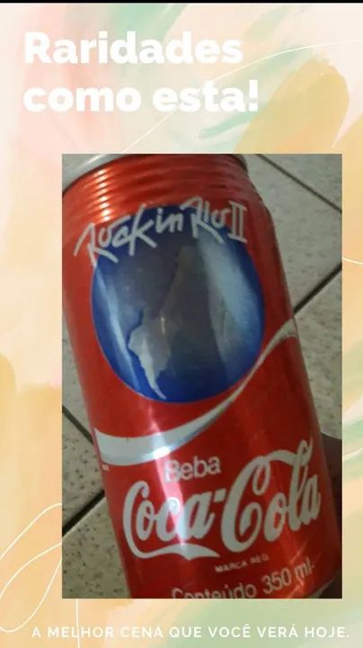 Coleção de latinhas raras antigas