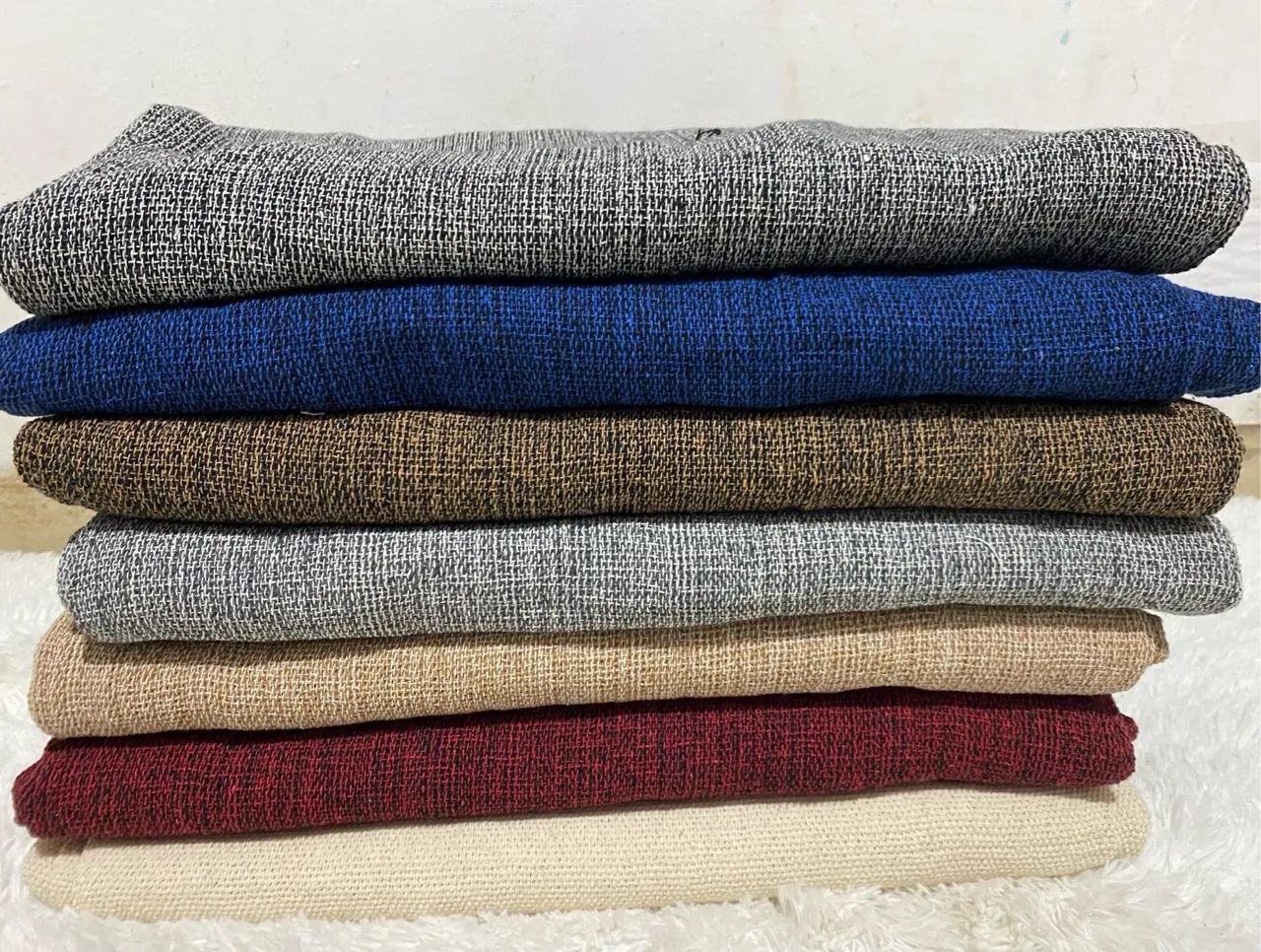 Capas para sofá mantas de algodão 100% vários tamanhos e cores  - Foto 4