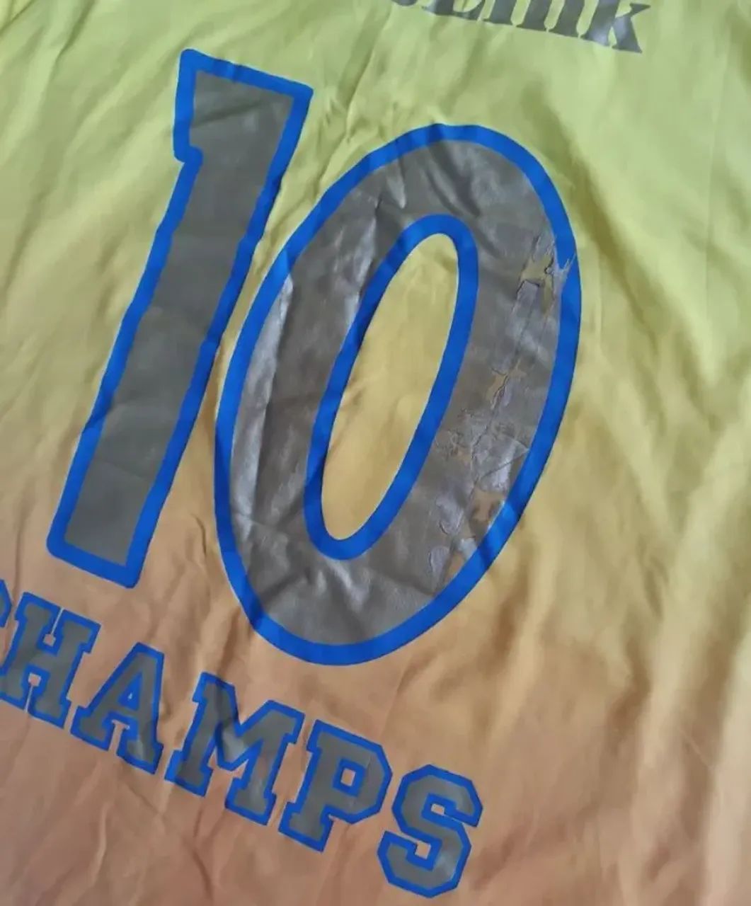 Camisa Original 2009 Avaí FC Champs Terceira Camisa Amarela M - Foto 5