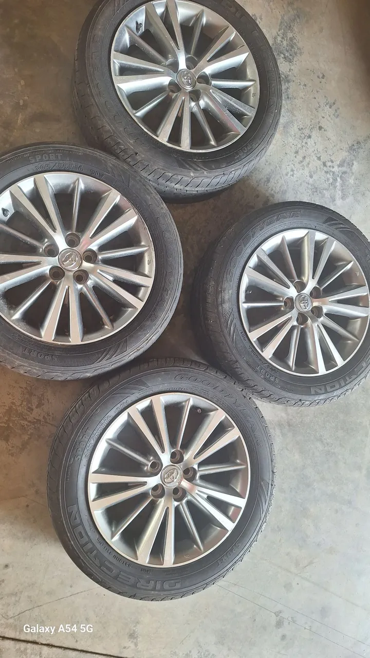 Jogo de Rodas Aro 16 Corolla