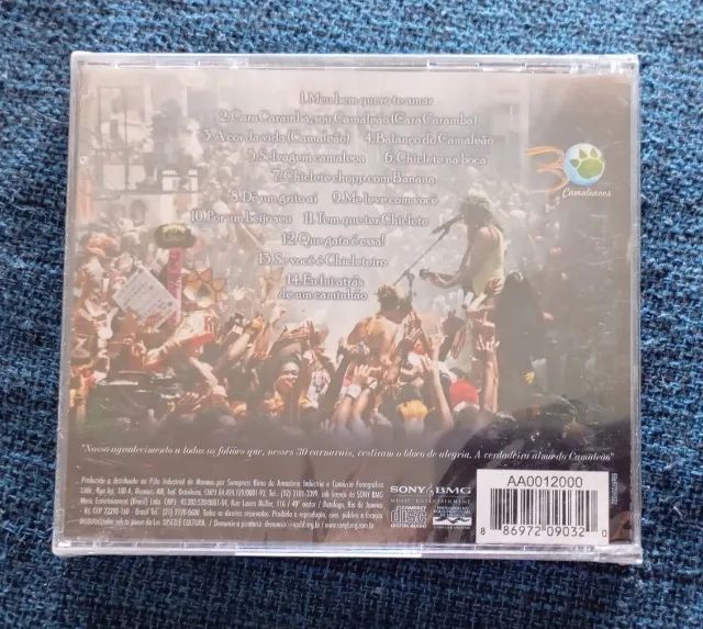 CD Chiclete Com Banana Canta Camaleão ( Lacrado ) - Foto 2