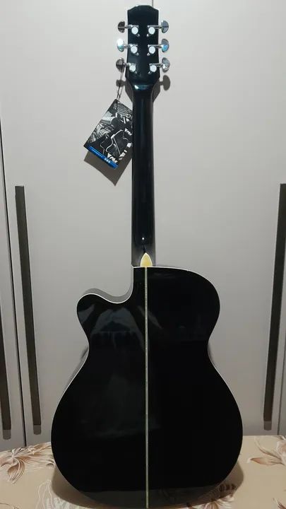 Violão elétrico phx188eq bk - Foto 2