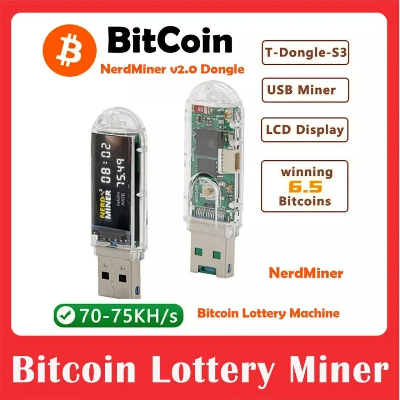 Bitcoin Lottery Miner - Ganhe Bitcoins PEN DRIVE - Processadores - Santa  Teresa, Rio de Janeiro 1389601003 | OLX