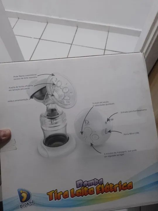 Extrator de Leite Manual - Novo - Foto 2