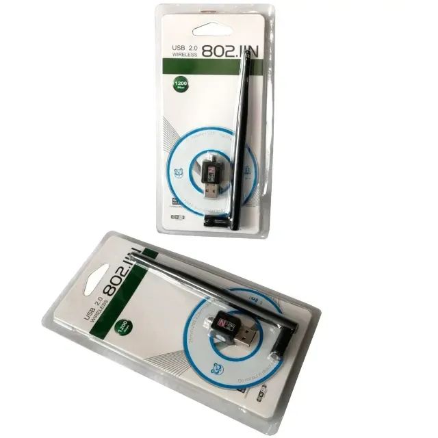 Adaptador Antena Wifi Receptor 150 Mbps Internet usb pc e notebook - Foto 4