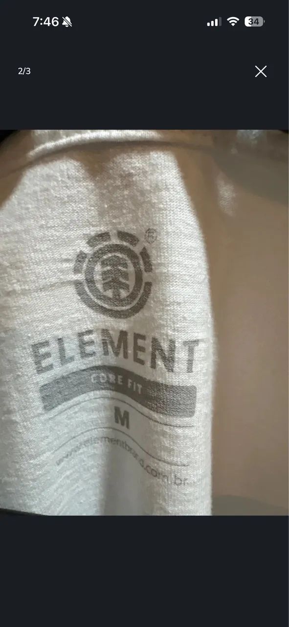 Camiseta ELEMENT estampa - Foto 2