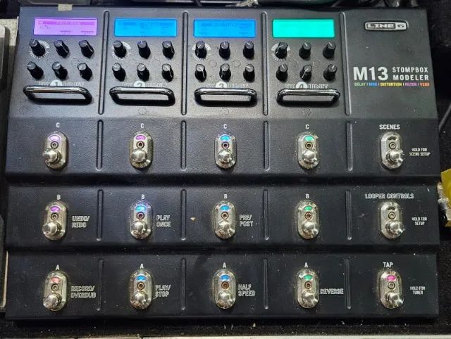 Pedaleira Line 6 - M13 - Instrumentos musicais - Costa e Silva