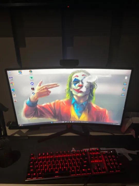 Monitor curvo 27polegada gamer