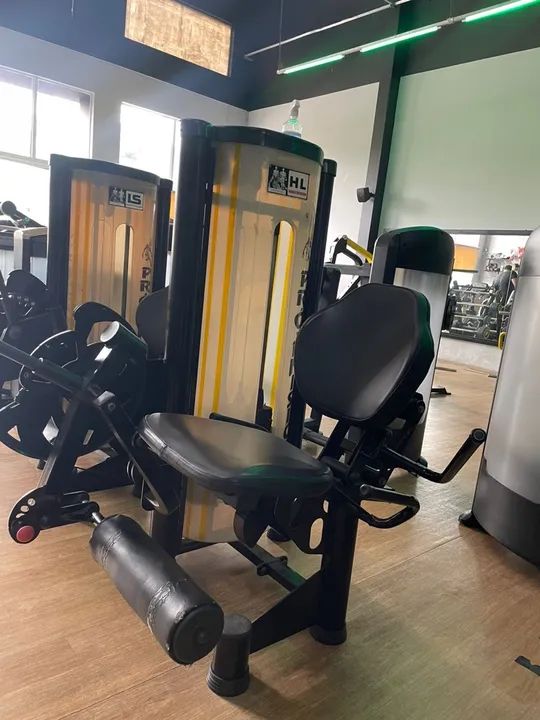 Máquina cadeira extensora  - Academia