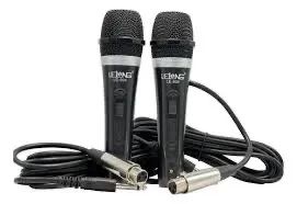 Microfones LeLong LE-904 com Fio - Kit com 2 unidades - Foto 2