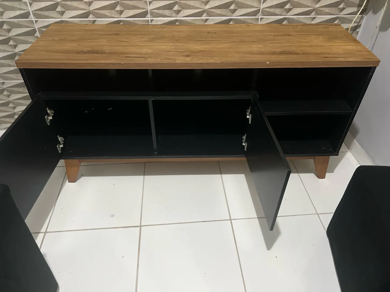Rack retrô semi novo