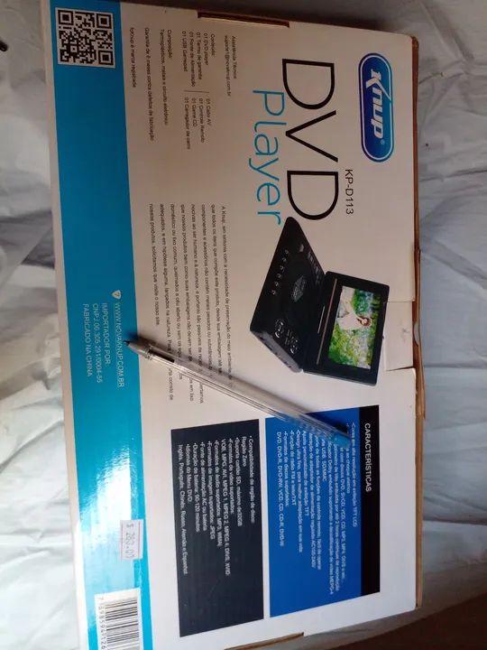 DVD Player Portátil Knup KP-0113 - Foto 6