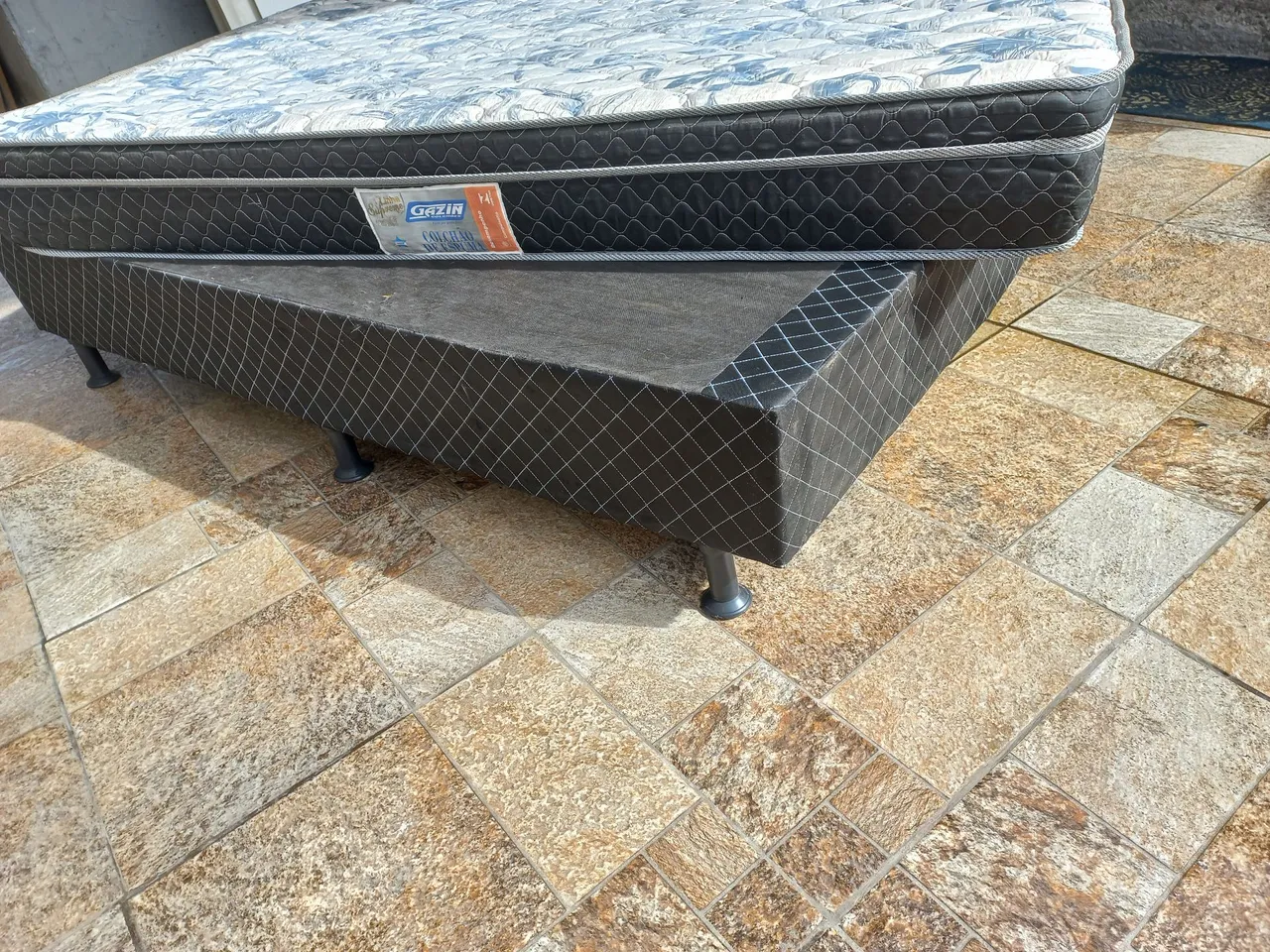 Cama Box Casal Completa Gazin
