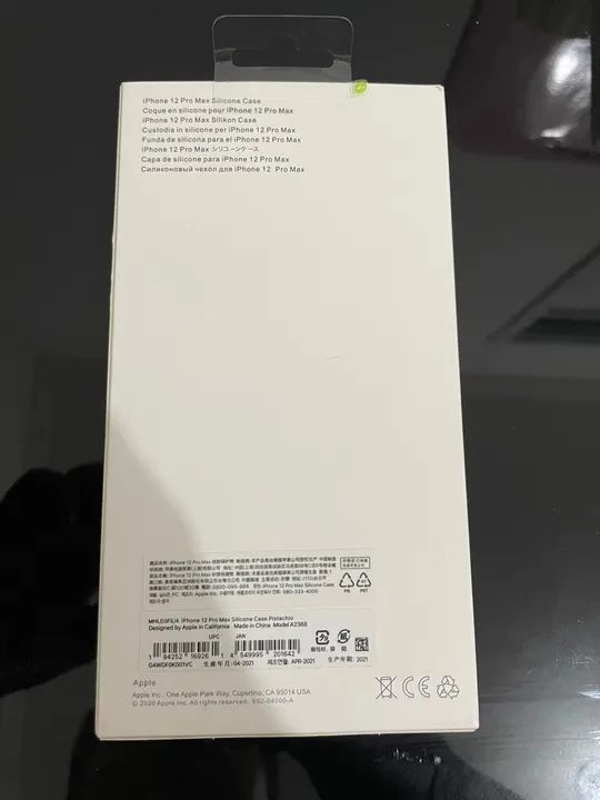 Capa Silicone iPhone 12 Pro Max - Foto 3