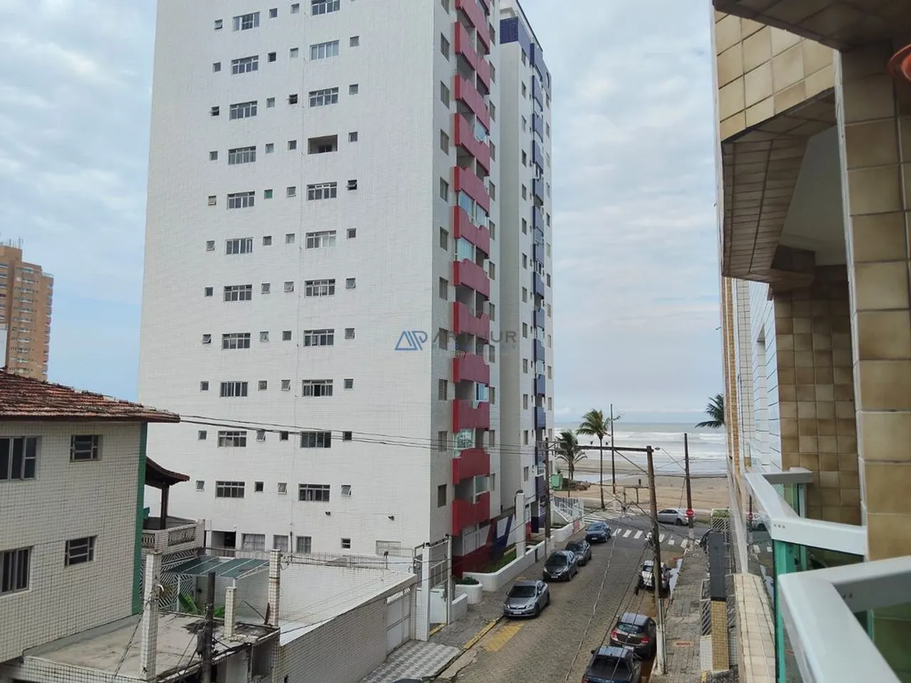 Apartamento à venda em Praia Grande na Ocian com Vista mar
