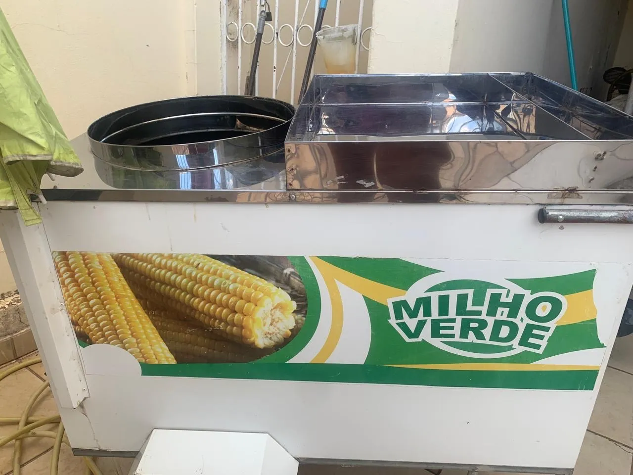 Carrinho de Milho Verde - Ótimo para Negócios