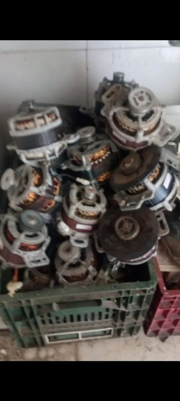 Motores de máquinas de lavar roupas diversos modelos Brastemp e Consul e Electrolux 