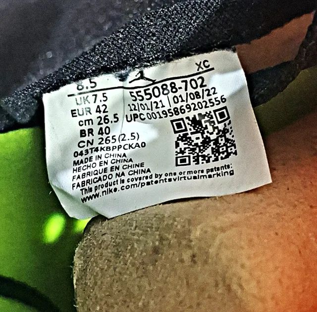 Tenis Nike Air Jordan 1 Visionaire Volt Dswt tam 40 Raro - Foto 5