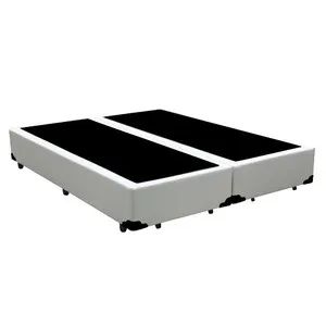 Base Box Queen Bipartido Blindado Branco - Entrega Rápida! 