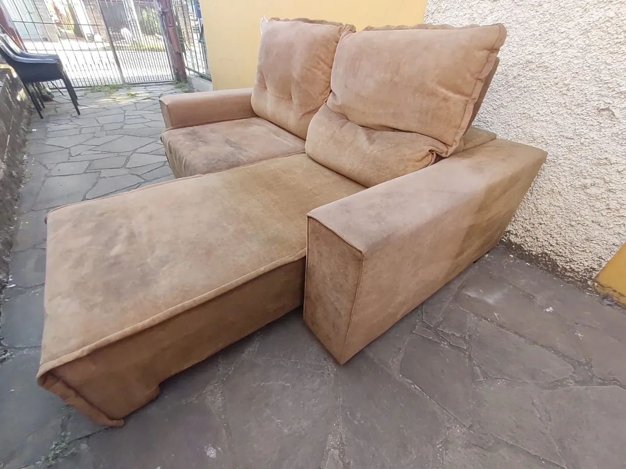 Sofá Retrátil e Reclinável!64520803193217125