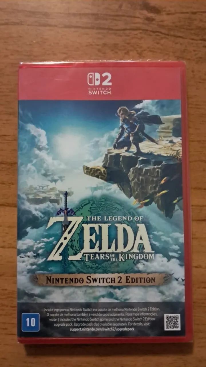 その他 Legend of Zelda 2-Pack: Tower/Hyrule [DVD] Jogo Nintendo Switch 2 - Zelda Tears of The Kingdom (Lacrado