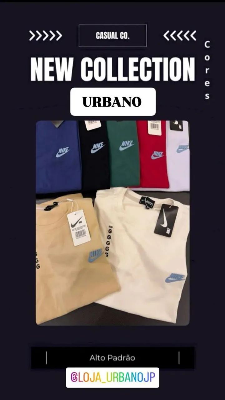 Camisetas premium malha peruana do P ao GG 
