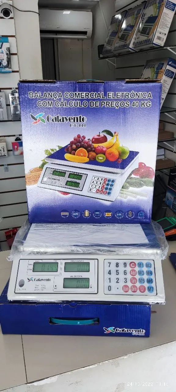 Balança para comércio TNstar pesa de 2g ate 40kg novas na caixa Com garantia 