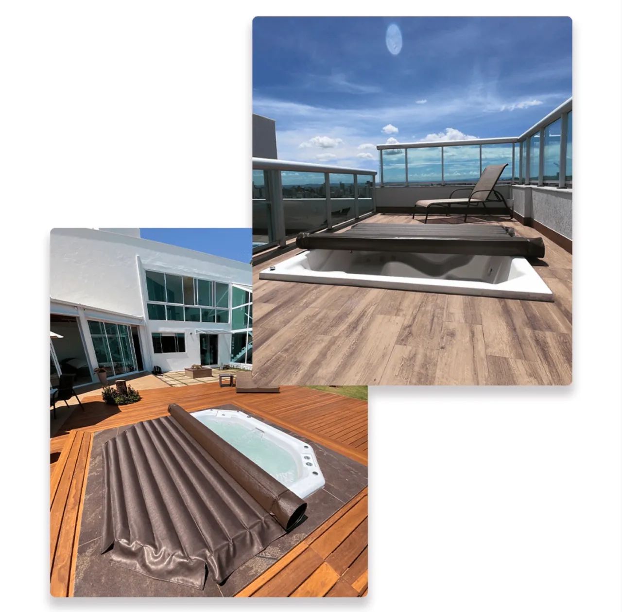 Capas P/ Jacuzzis Banheiras e Piscinas  - Foto 3