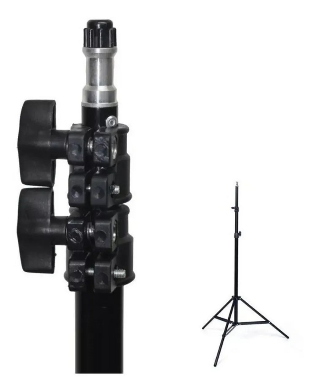 Tripé p/ Iluminação e Banners até 2 mts tipo pedestal - Mod YS302 - Foto 2