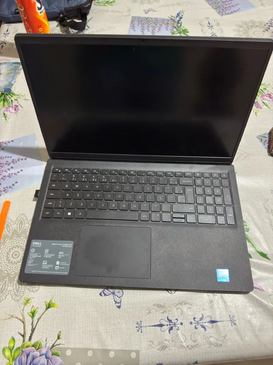 Notebook Dell inspirion 15 Novo com nota fiscal  
