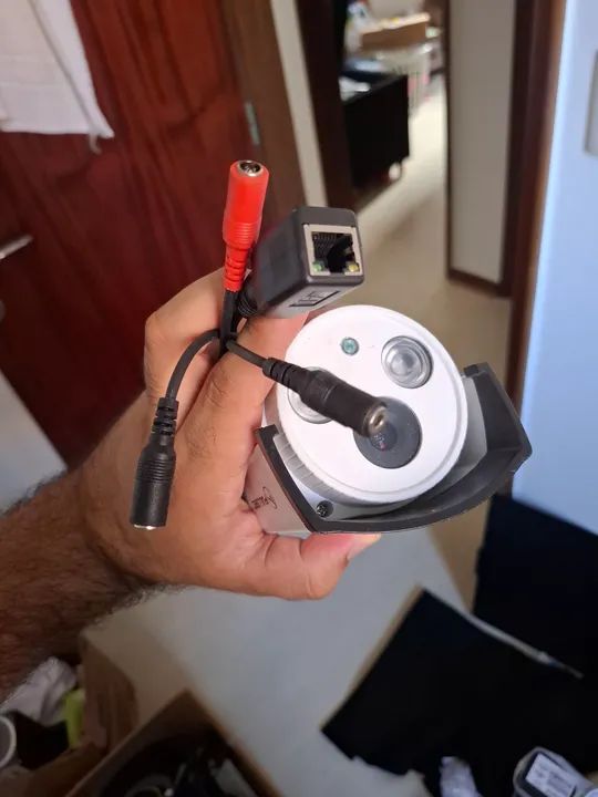 Camera de segurança nova visao noturna externa 60metros Fullsec - Foto 3