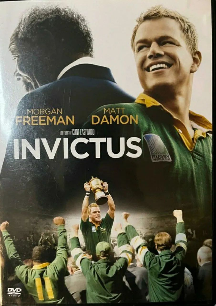 Invictus - DVD - Morgan Freeman e Matt Damon