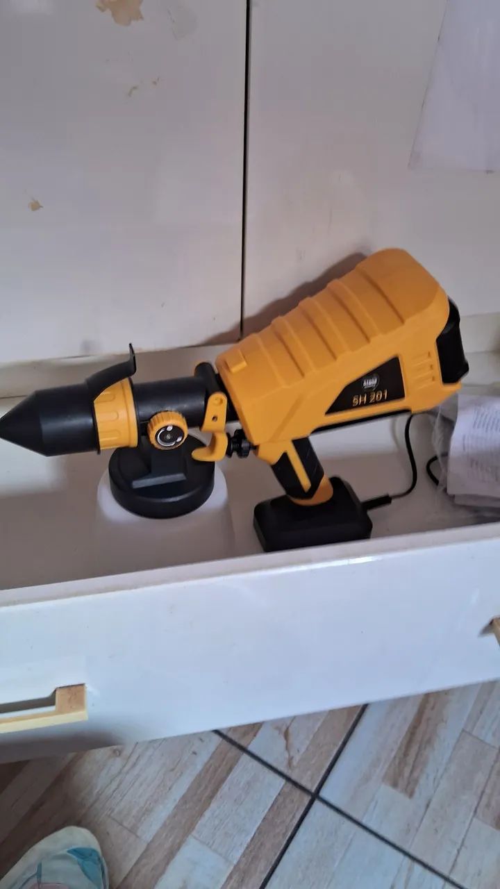 Pistola de pintura bivolt - Foto 4