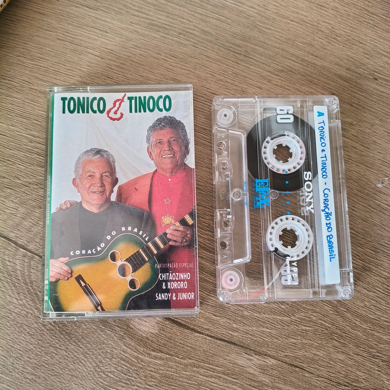 Fita K7 Tonico e Tinoco - Coração do Brasil