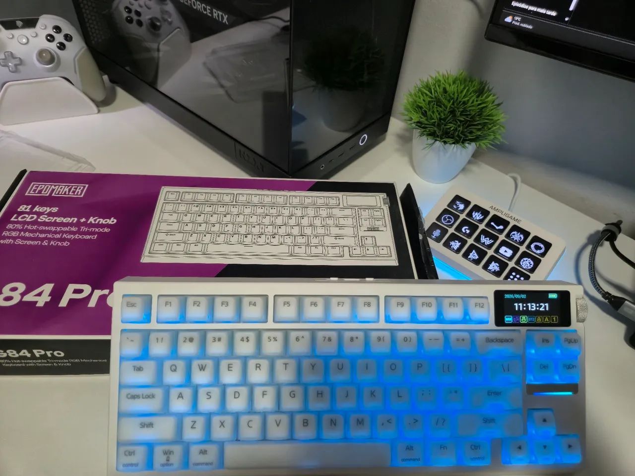 Teclado Epomaker G84 Pro - Foto 2