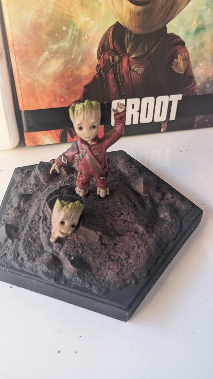 Boneco Baby Groot Iron Studios - Foto 3
